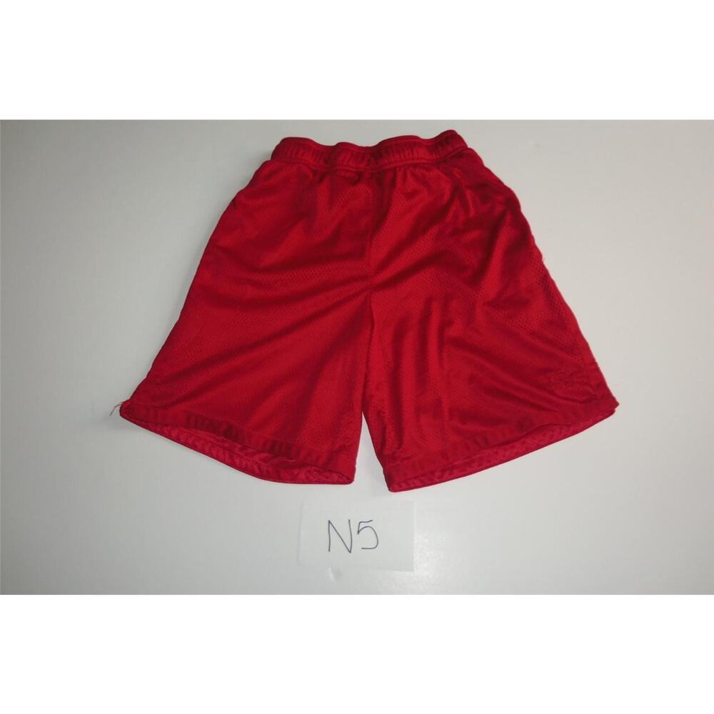 Starter Nylon Shorts Size Small 28/30 Red -0813N05